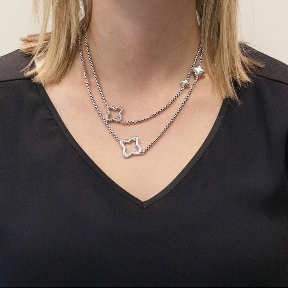 David Yurman Quatrefoil Necklace - Picture 5 of 5